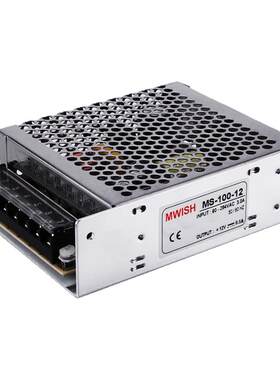 明伟NES/MS-100W-24V5A12V8.5A开关电源直流显示屏模块变压器5v20