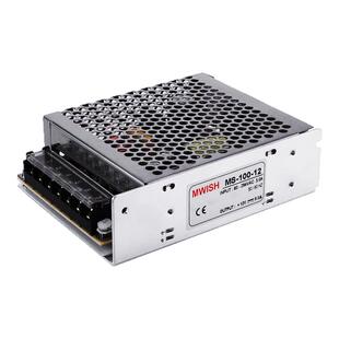 明伟NES/MS-100W-24V5A12V8.5A开关电源直流显示屏模块变压器5v20