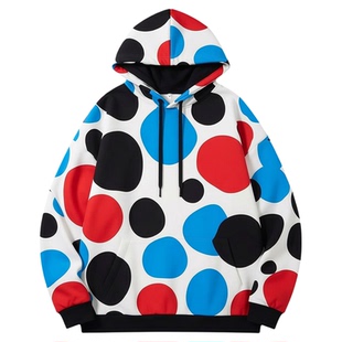 Printed pocket patchwork long sleeve top印花口袋拼接长袖上衣