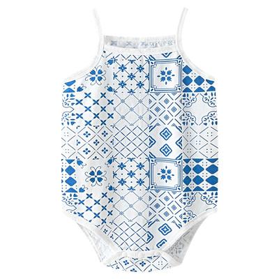 汤尼倍儿宝宝吊带包屁衣纯棉夏季