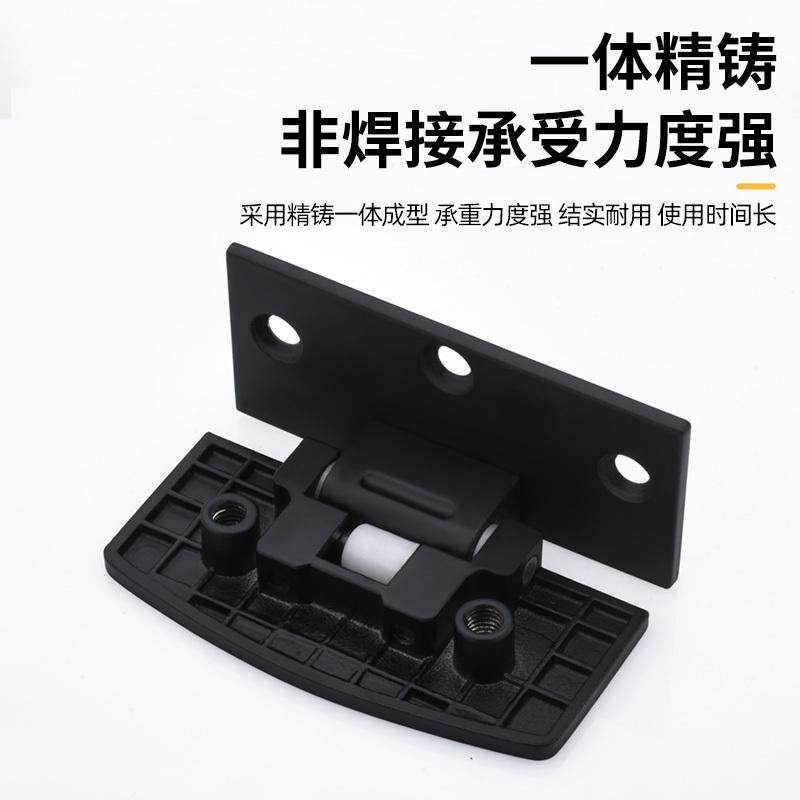 玻璃柜门合页304不锈钢浴室夹酒柜展示柜玻璃门夹铰链折页合页