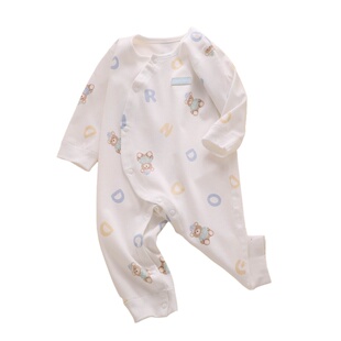 6个月宝宝衣服四季款73男宝保暖贴身冬季小月龄连体衣婴儿纯棉a类