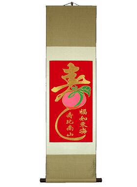 南京云锦 云锦卷轴中国特色商务礼品创意实用特产出国礼品送老外