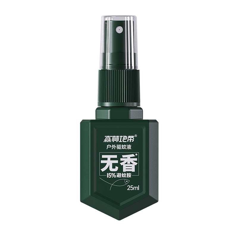 森林地带户外驱蚊喷雾神器野外露营钓鱼专用防蚊液便携驱虫避蚊胺