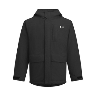 安德玛官方UA秋冬EF男子机能感运动休闲短款鸭绒羽绒服6011316