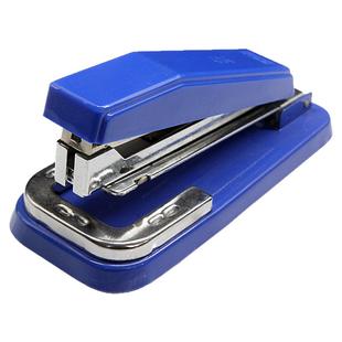 得力0414骑马钉订书机360度可旋转订书器骑缝装订机中缝钉钉书机办公用品学生用多功能大号重型加厚省力