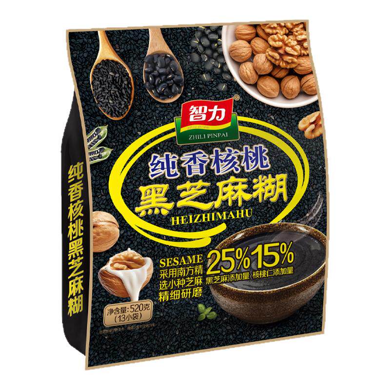 智力黑芝麻糊520g独立小袋装