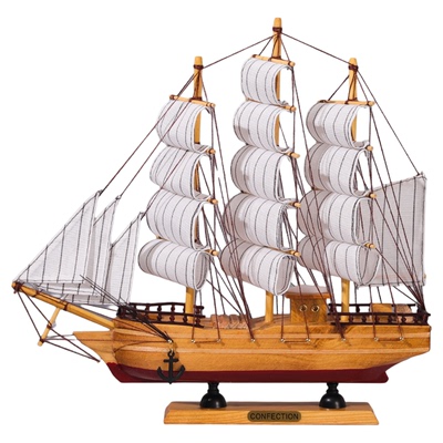 帆船摆件一帆风顺客厅酒柜办公室