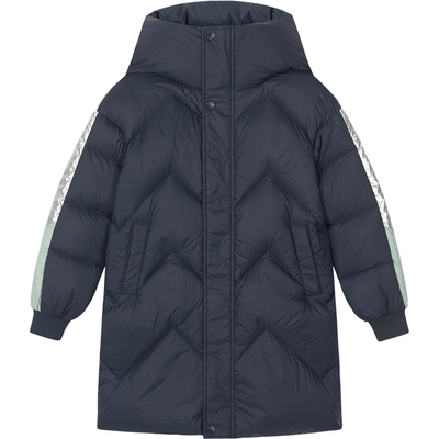 水孩儿童装长款厚男童女童羽绒服