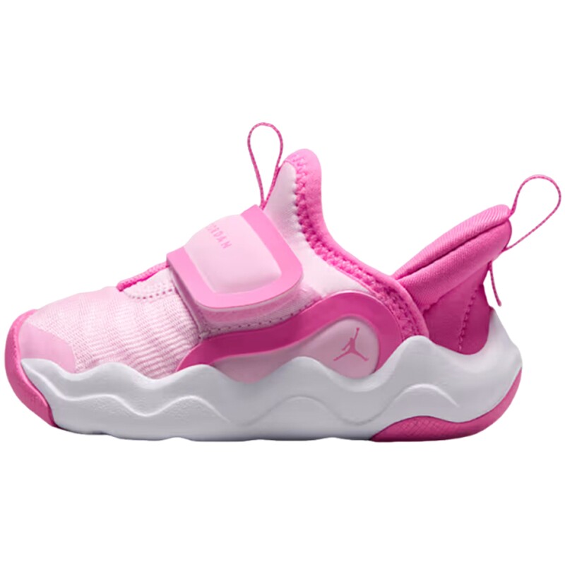 NIKE耐克婴童JORDAN低帮魔术贴时尚舒适运动训练篮球鞋HF3414-603