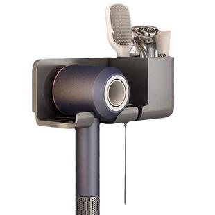 吹风机置物架免打孔卫生间电吹风挂架浴室壁挂式风筒支架收纳神器