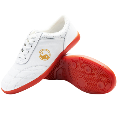 真皮牛筋加厚底专业太极鞋武印象