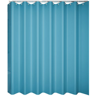 浴室防水浴帘卫生间隔断帘窗帘淋浴挂帘免打孔套装干湿分离帘子布