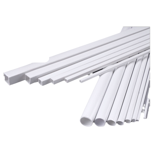 DIY手工 建筑沙盘 模型制作材料 ABS管棒 模型改造 空心方管 塑料