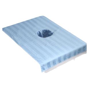 全棉美容院按摩店洞巾纯棉趴巾叭巾推拿床专用垫脸巾 洞口布 孔巾