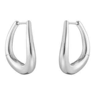 38礼物GeorgJensen乔治杰生OFFSPRING拥抱系列银饰设计耳环