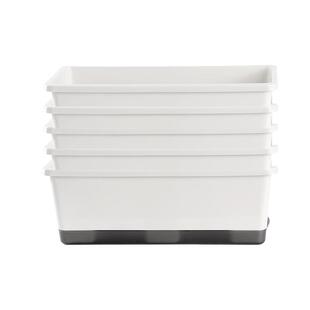 第二代加厚霍伦盆阳台长方形种菜盆家庭种菜神器长条草莓种植箱