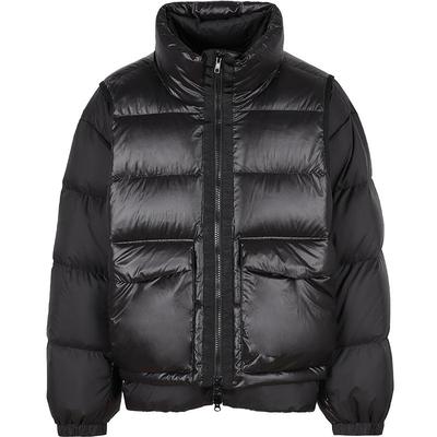 速写休闲立领短款羽绒服