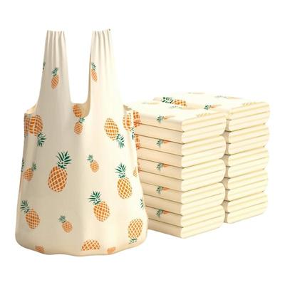 100只手提背心垃圾袋特厚不易破