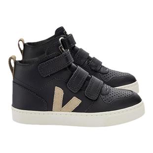 4z现货Veja25春夏儿童休闲鞋高帮百搭魔术贴小白鞋运动鞋透气板鞋