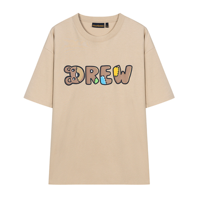 官方drewhouse艺术字母短袖T恤