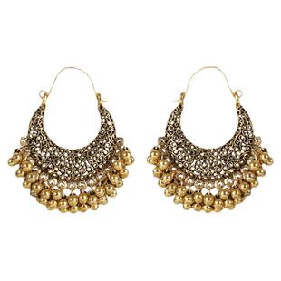 欧美复古合金夸张个性耳环民族风波西米亚气质百搭显脸瘦饰品女