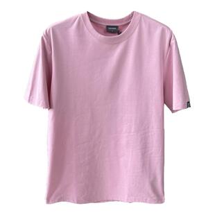琎口黑科技索罗纳!冰爽垂坠感 男女情侣款纯色圆领休闲短袖T恤潮