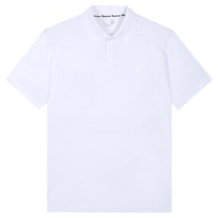 乔丹冰丝短袖T恤男装夏季2026新款速干翻领Polo衫薄款纯色上衣服