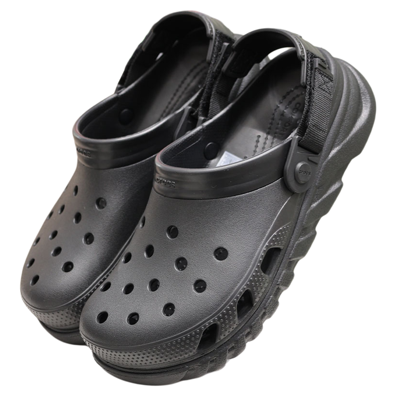 crocs洞洞鞋涡轮厚底凉鞋