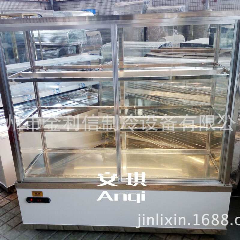安琪牌立式熟食炸鸡保温柜炸鸡块汉堡保酥陈列加热展示柜
