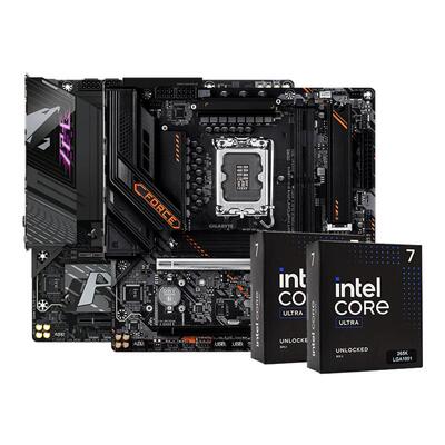 技嘉B860/Z890搭265KF主板U套装