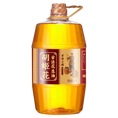 胡姬花古法小榨桶装炒菜花生油