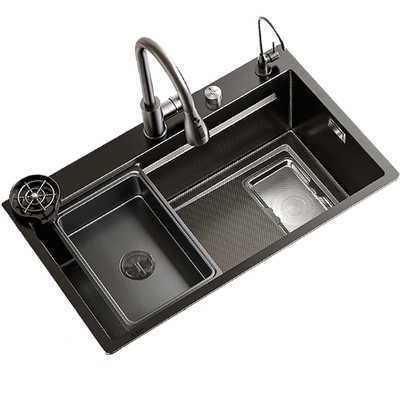 【双重集渣】米粒纹防刮厨房水槽