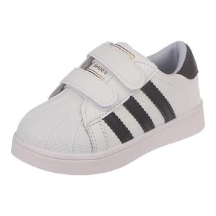 儿童贝壳头板鞋2025年春秋新款透气女童网鞋男童运动鞋夏季小白鞋