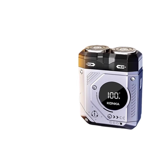 康佳2025年电动剃须刀男士机甲新款正品刮胡刀剃胡刀德国磁吸便携