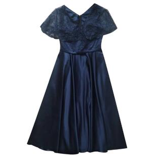 大码胖mm晚礼服显瘦年会主持宴会裙女200斤加肥加大性感气质长款