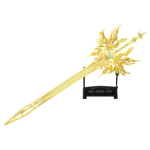 动漫周边大号天使之剑 千仞雪武器模型全金属带鞘刀合金摆件玩具