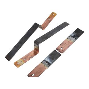 接地铜铁转换接头铜铁过渡板机房连接铜铁排 4*40 5*50铜铁连接器