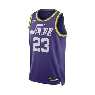 正品耐克NIKE转会球员湖人勇士湖人公牛篮球球衣sw球迷版运动背心