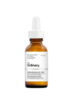The Ordinary 5%咖啡因眼部紧致细纹淡化黑眼圈精华液30ml