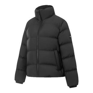 李宁女子2025冬季新款立体裁剪85%鹅绒休闲保暖短羽绒服AYMV186