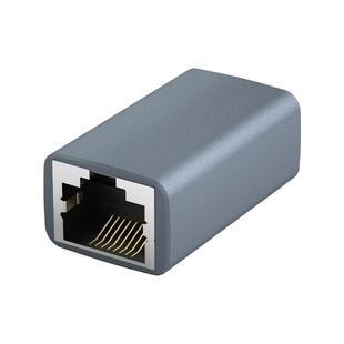 亨通贝尔网线对接头延长分线连接器千兆宽带直通水晶头rj45网络转