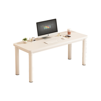 实木双人学生一体书桌学习电脑桌