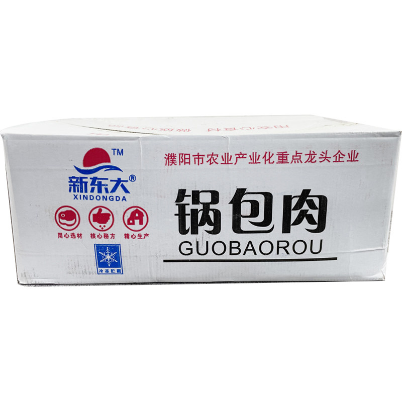 新东大锅包肉整箱1kg*8包