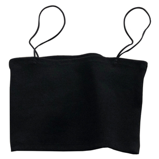 针织吊带抹胸女夏装白色韩版显瘦内搭打底性感百搭一字领小背心潮