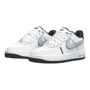 Nike Air Force 1 GS AF1 空军一号白黑女低帮休闲板鞋DO3809-101