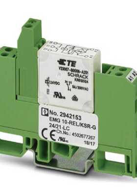 议价菲尼克斯继电器模块EMG 10-REL/KSR-G 24/21-LC- 2942153现货