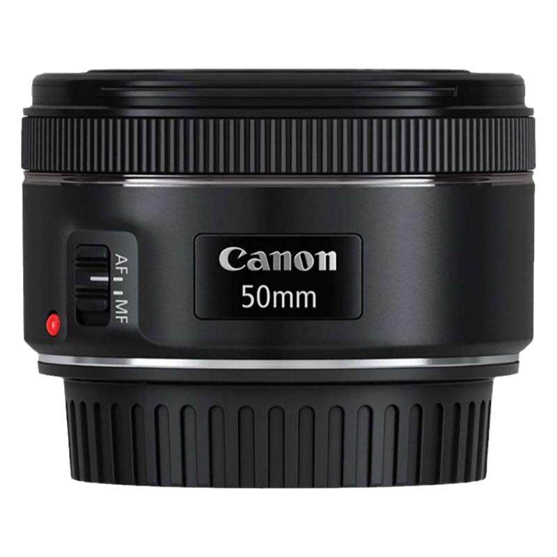 佳能EF 50mm F1.8 STM全幅标准人像定焦单反镜头三代小痰盂EF5018