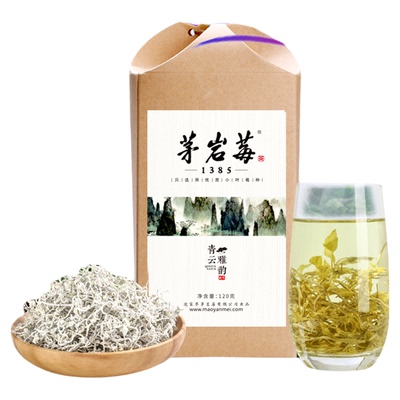 茅岩莓张家界有机莓茶养生茶芽尖