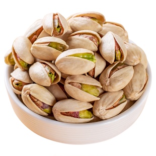 无漂白原味开心果500g罐装孕妇零食坚果炒货果仁散装5斤整箱年货